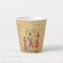 Recherche de motif égyptien tasses Vintage