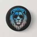 Recherche de lions africains badges Jungle
