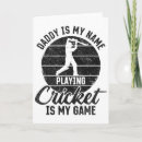 Recherche de course toutes vœux cartes Entraînement de cricket