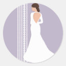Recherche de robe de mariée autocollants Chic