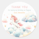 Recherche de conte de fées magique autocollants Parti unicorne