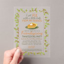 Recherche de pie thanksgiving invitations Orange