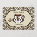 Recherche de coup 11x16 invitations Café