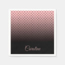 Recherche de points noirs serviettes Rose