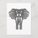 Recherche de mehndi cartes postales Mandala