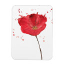 Recherche de fleurs de pavot magnets Abstrait