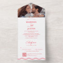 Recherche de courbes invitations Rose et rouge