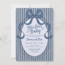 Recherche de bleu de denim invitations Bientôt maman