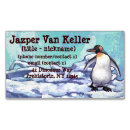 Recherche de pingouins cartes visite Animaux