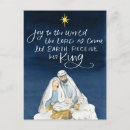 Recherche de noël nativité cartes postales Aquarelle