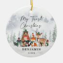 Recherche de woodland animal ornements Noël