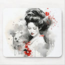 Recherche de geisha tapis souris Japonais