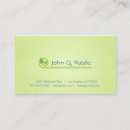 Recherche de nature cartes visite Massage