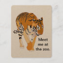 Recherche de zoo 11x14 invitations Animal