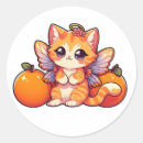 Recherche de orange kawaii autocollants Chats
