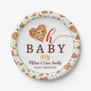 Recherche de pizza assiettes en papier Baby shower à pizza