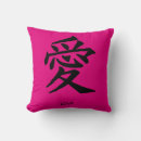 Recherche de kanji coussins Symbole