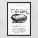 Recherche de couple shower bridal shower invitations Noir et blanc