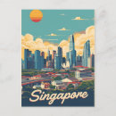 Recherche de vintage singapour cartes postales Paysage urbain