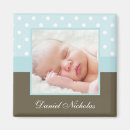 Recherche de bleu de point magnets Monogramme