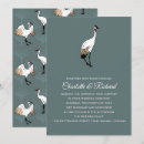 Recherche de oiseaux japonais invitations Grues japonaises
