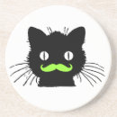 Recherche de moustache noire dessous de verres Mignon