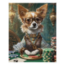 Recherche de poker posters Chiens jouant au poker