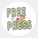 Recherche de reporté autocollants Journalisme