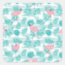 Recherche de motif de flamants autocollants Plage