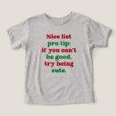 Recherche de noël drôles tshirts Liste coquine