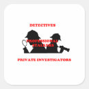 Recherche de detective autocollants Police