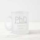 Recherche de doctorat tasses Diplômé