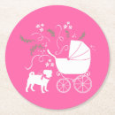 Recherche de carlins mignons dessous de verres Adorable