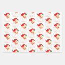 Recherche de le vieux père noël papier cadeau Visage