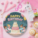 Recherche de ballerine assiettes en papier Joyeux anniversaire