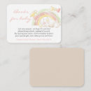 Recherche de baby shower accompagnement cartes Arc en ciel