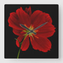 Recherche de fleur rouge horloges Marguerite