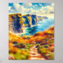 Recherche de falaises posters Irlande
