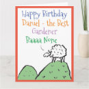 Recherche de d jardinier jardin anniversaire cartes dessin animé