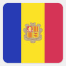 Recherche de andorra autocollants Drapeaux du monde