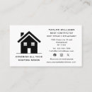Recherche de toit de maison cartes visite Entrepreneur