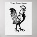 Recherche de vintage rooster posters Rétro