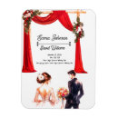 Recherche de faire part de mariage magnets Élégant
