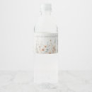 Recherche de boho bouteilles eau étiquettes Fleur sauvage