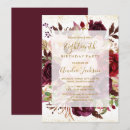 Recherche de 18ème pour elle anniversaire invitations Aquarelle