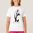 Recherche de sylvester cat tshirts Looney tune caractère
