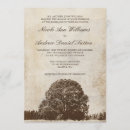 Recherche de de chêne mariage invitations Chute