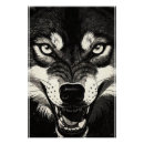 Recherche de noir loups posters Graphique