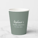 Recherche de bridal shower gobelets papier Simple
