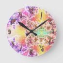 Recherche de art psychédélique horloges Coloré